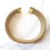 Goldtone Cuff Bracelet