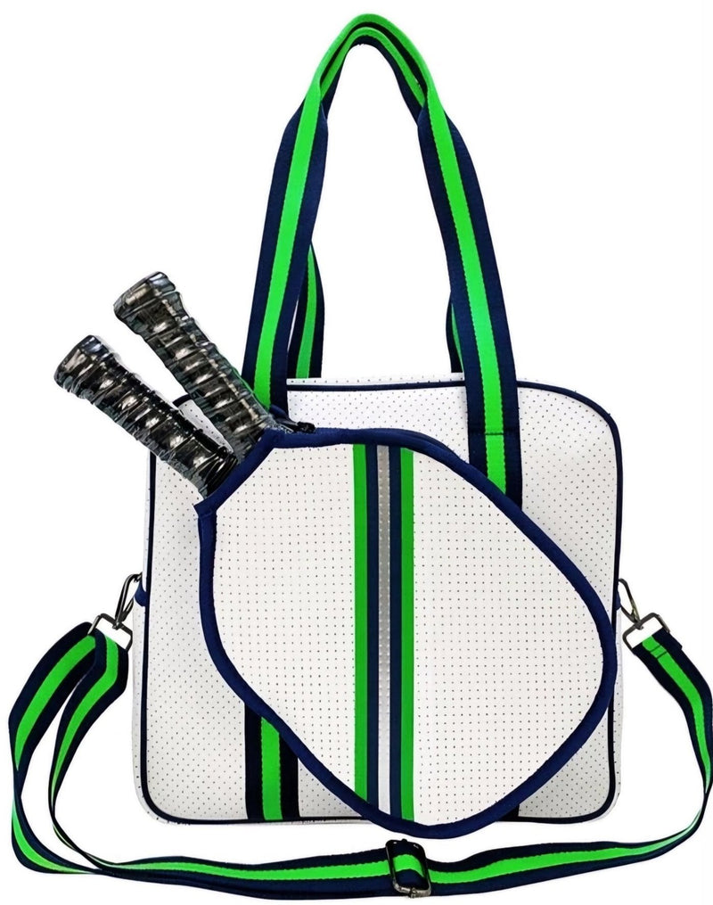 Green and Navy Pickleball Bag