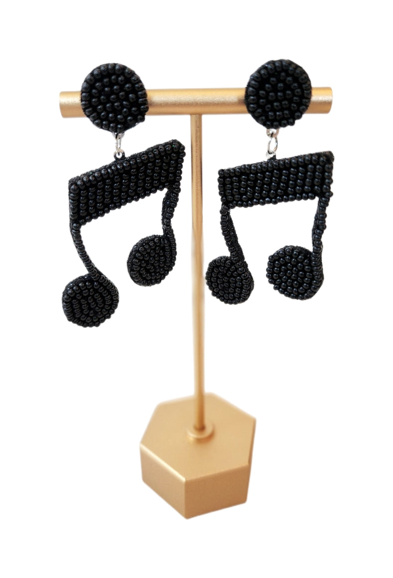 Piano Note Earrings