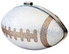 Silver Crystal Clutch, Brown 40 oz Football Tumbler, Football Earrings