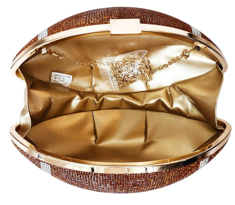 Brown Crystal Football Clutch Purse, Dallas Cowboy Boots Earrings