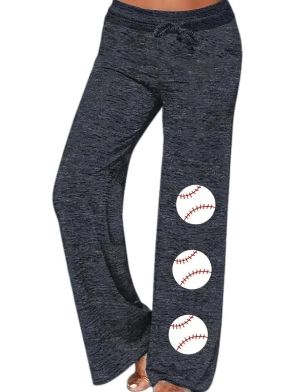 Women's Baseball Yoga Pants