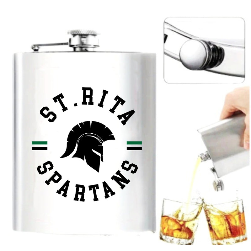 St. Rita Spartans Flask