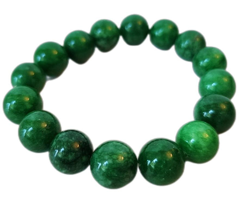 Green Beaded Bracelet