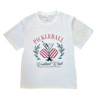 Pickleball Cocktail Club Tshirt