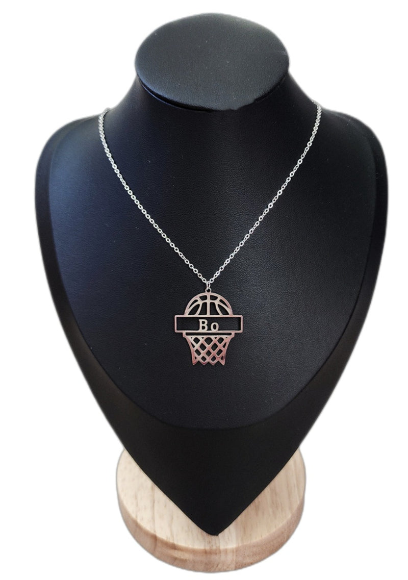 Personalized Basketball Necklace