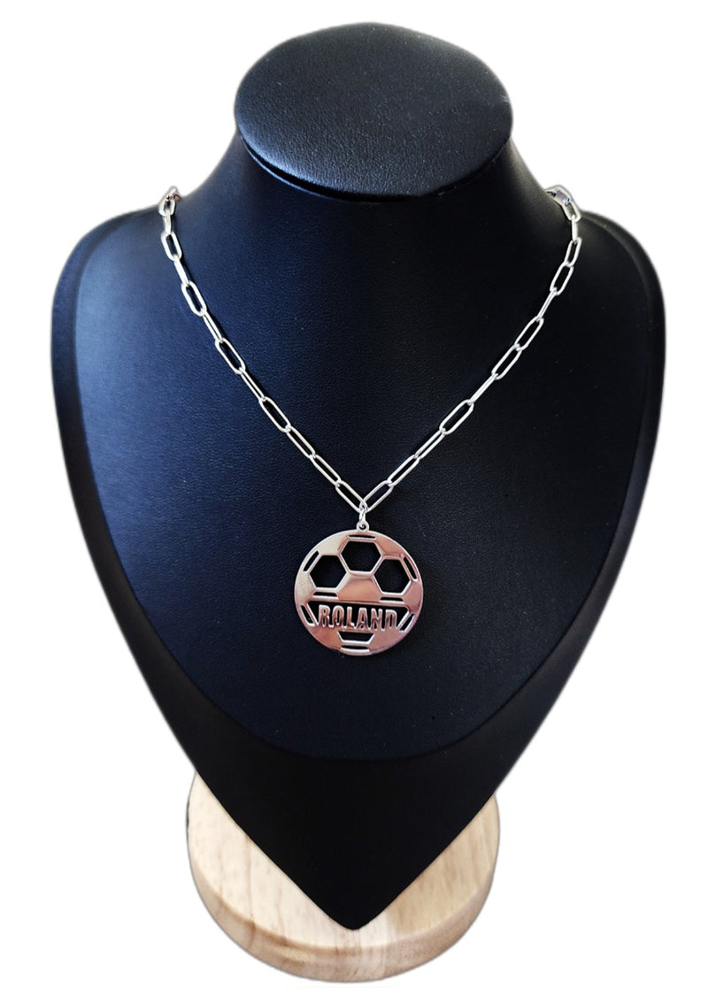 Personalized Soccer Necklace