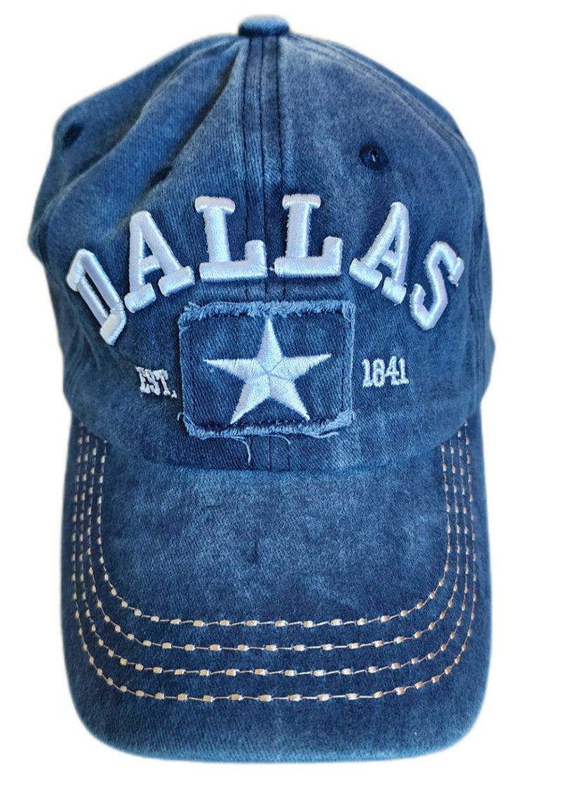 Blue Dallas Baseball Hat