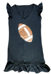 Black Football Mini Dress