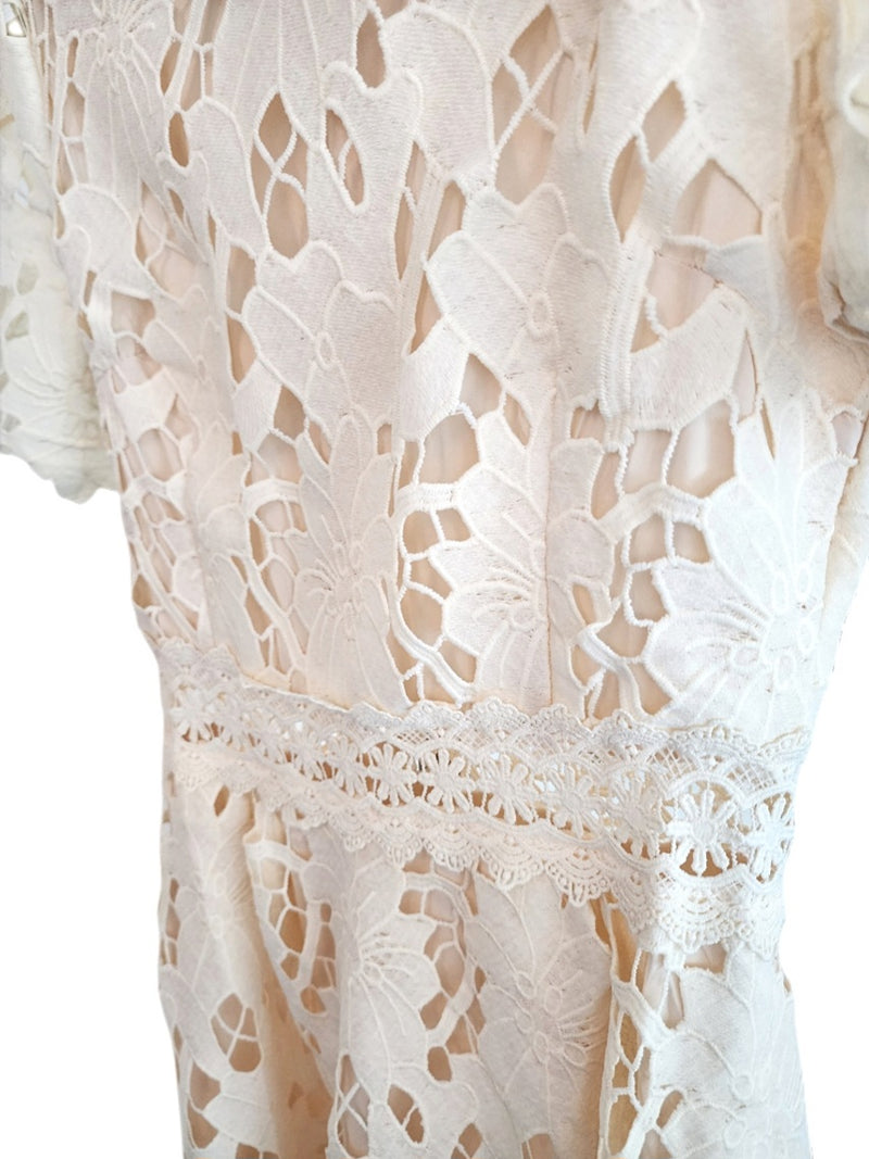 Ivory Lace Dress