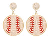 Baseball Earrings