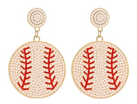 Baseball Earrings