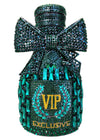 Green Crystal Champagne VIP Clutch Purse