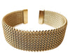 Goldtone Cuff Bracelet