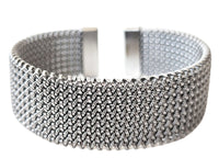 Silvertone Cuff Bracelet