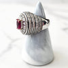 Sterling Silver Ruby Ring