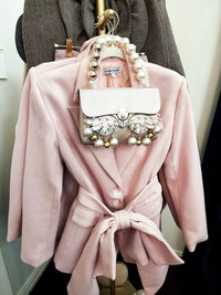 Pink Bow Coat