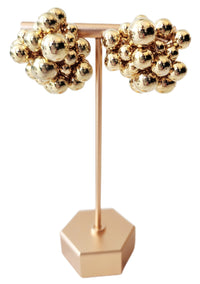 Gold Ball Earrings