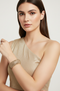 Gold Pave Diamond Bracelet