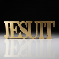 Jesuit Belt Buckle (Gold or Silver)