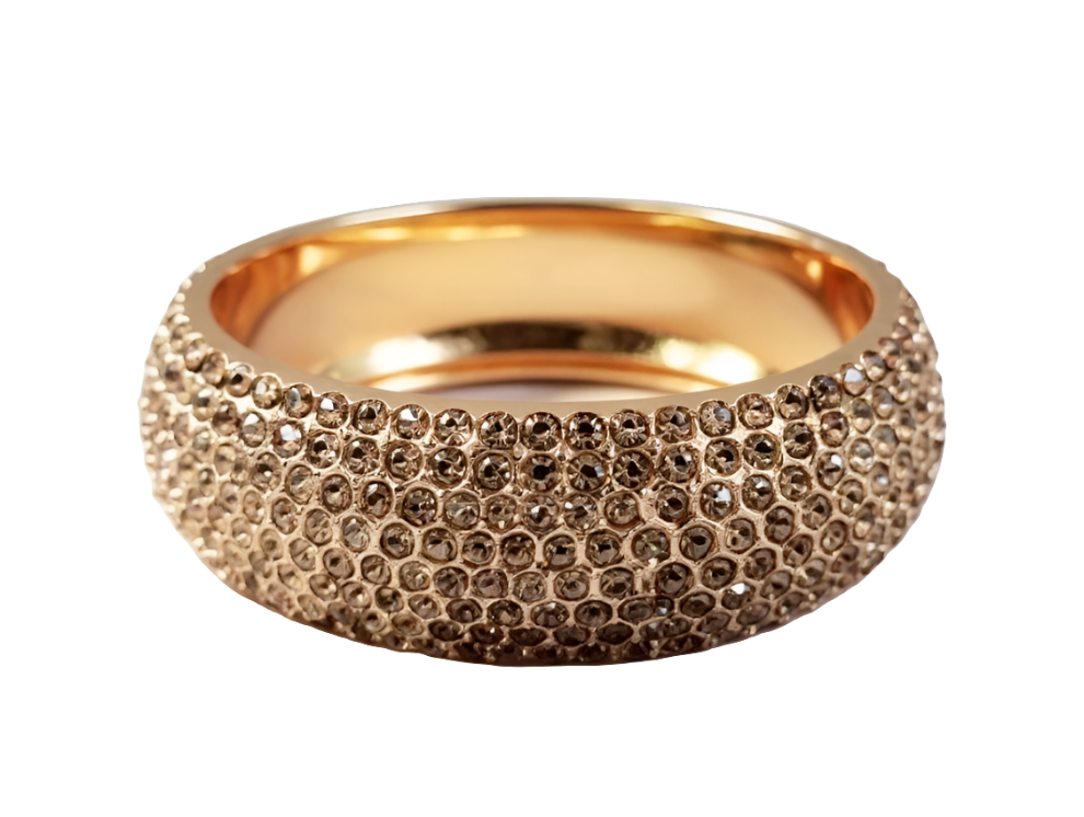 Gold Pave Diamond Bracelet