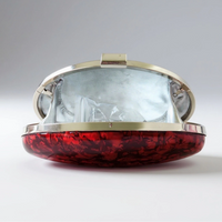 Red Diamond Resin Clutch