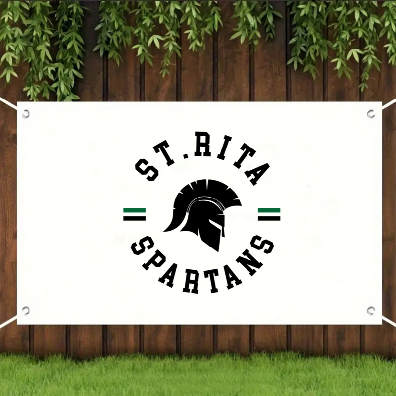 St Rita Spartans Banner