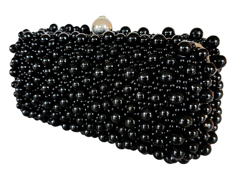 Black Bubble Clutch