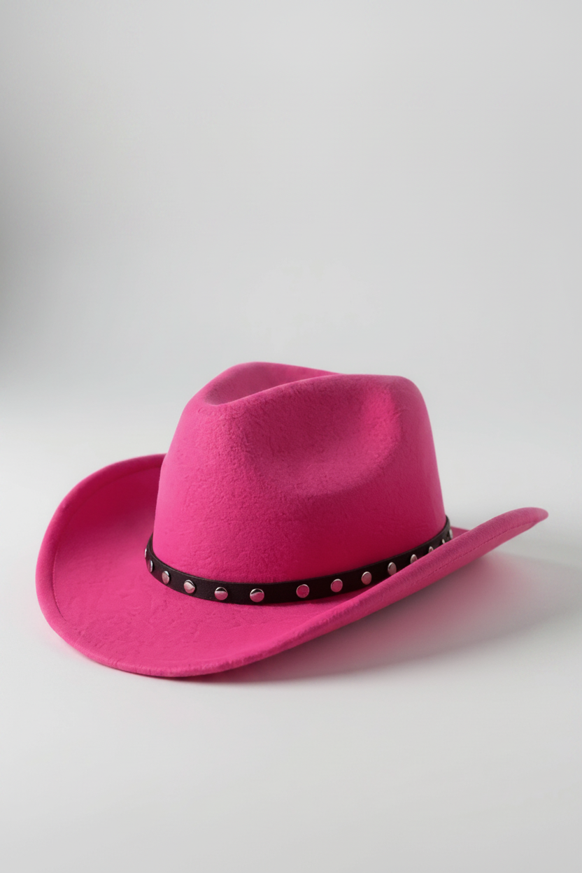 Hot Pink Cowboy Hat