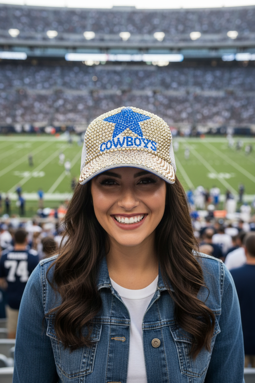 Dallas Cowboys Sequin Hat
