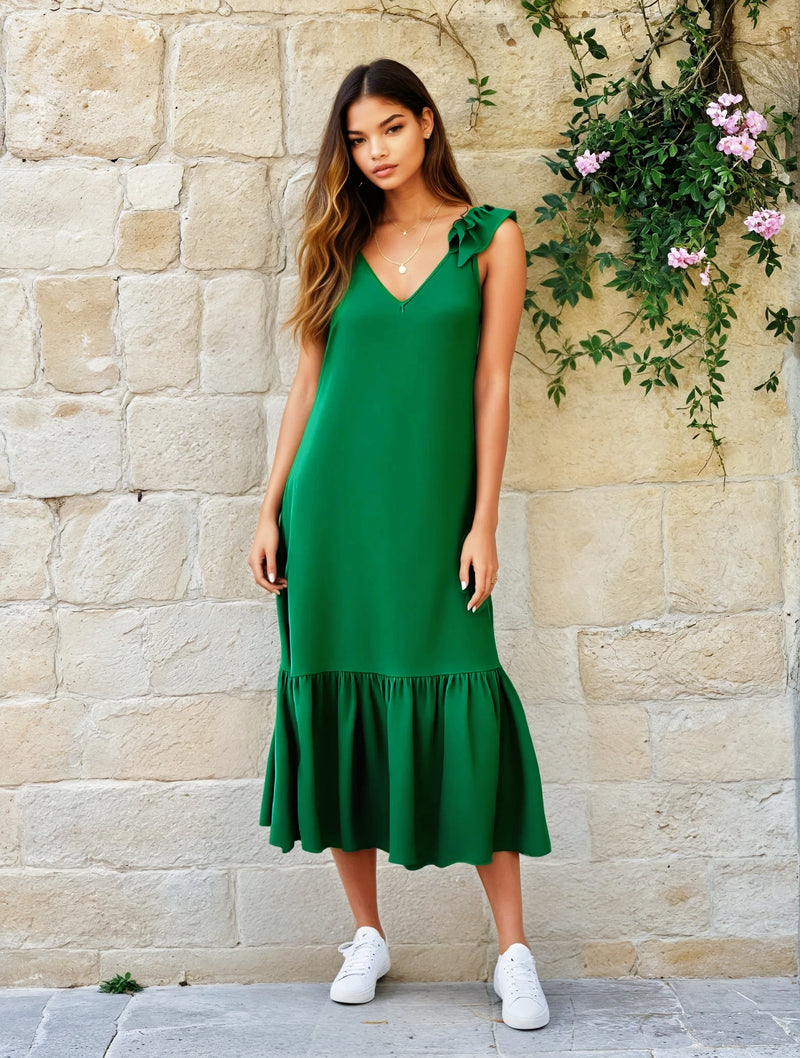 Green Maxi Dress