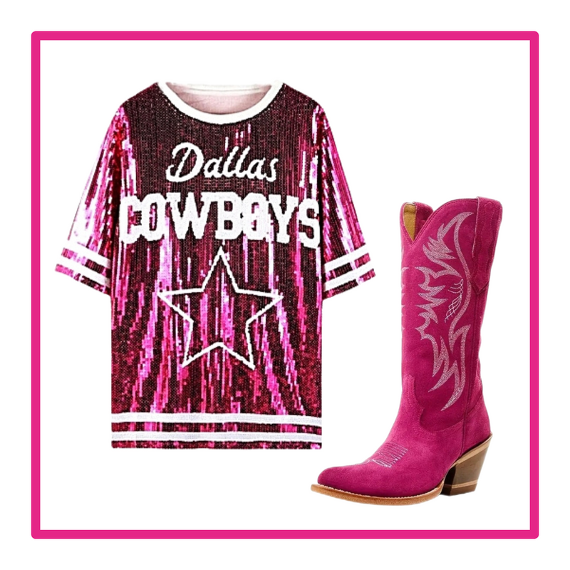 Hot Pink Cowboy Boots