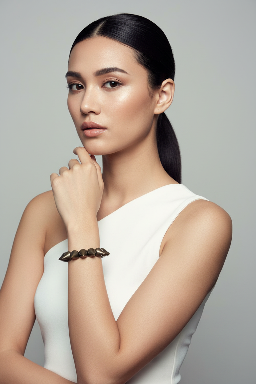 Brown Spike Bracelet