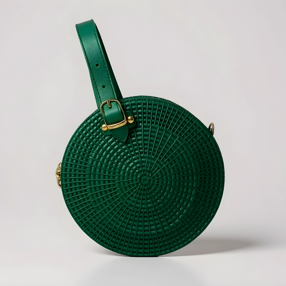 Green Wristlet Purse
