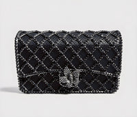 Black Crystal Clutch
