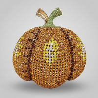 Pumpkin Crystal Clutch