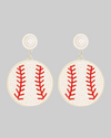 Baseball Earrings