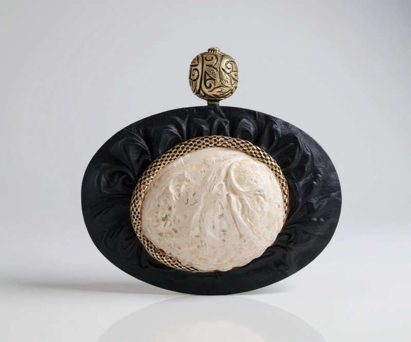 Black Mother of Pearl Clutch