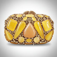 Citrine Stone Clutch