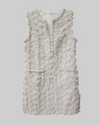 Ivory Tweed Mini Dress