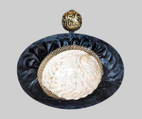 Black Mother of Pearl Clutch