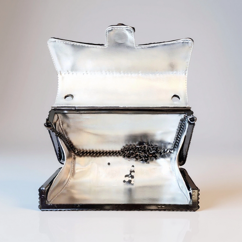 Black Crystal Clutch