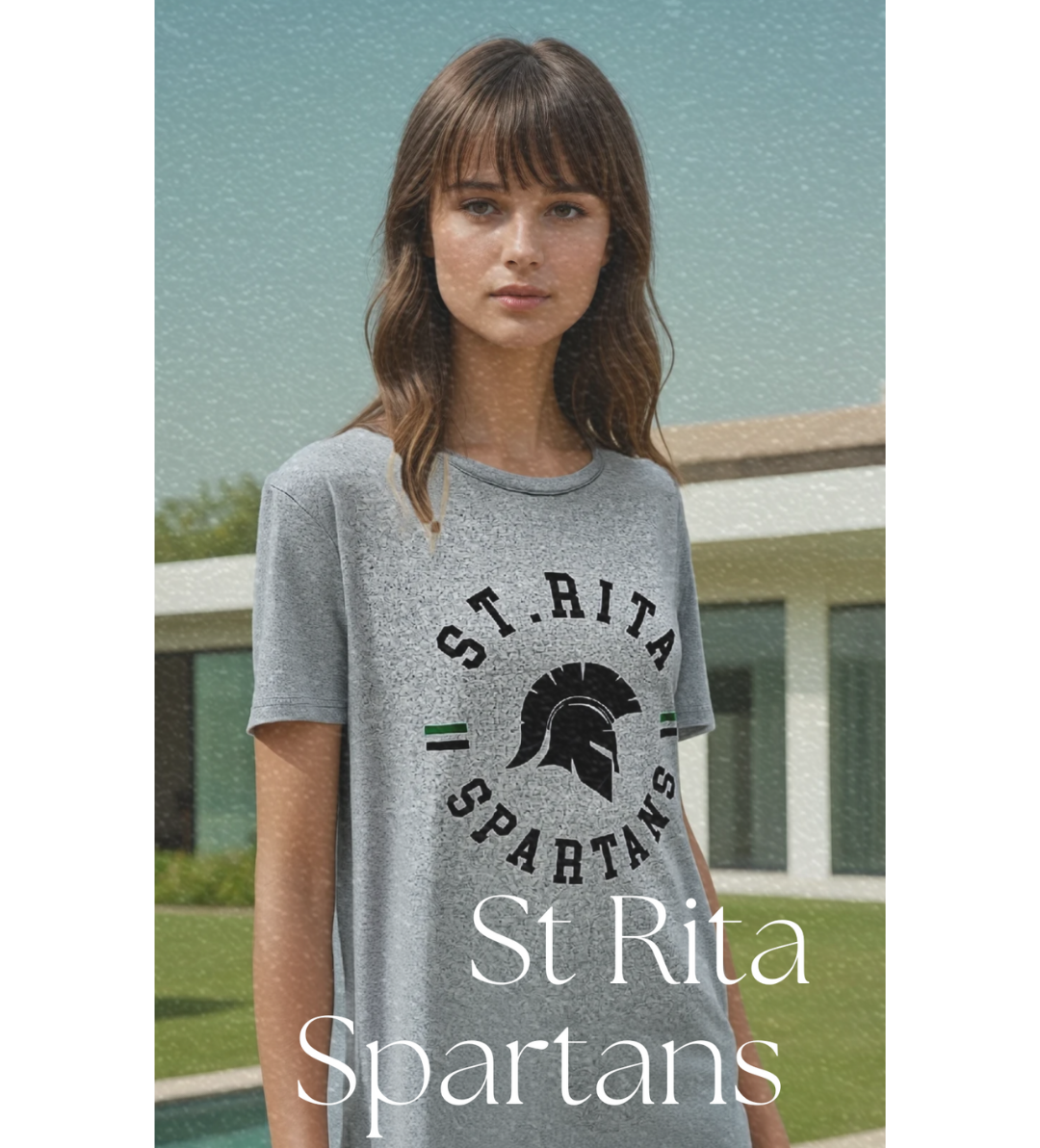 St Rita T-shirt Dress