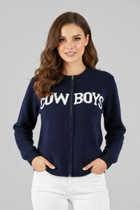 Dallas Cowboys Navy Knit Sweater