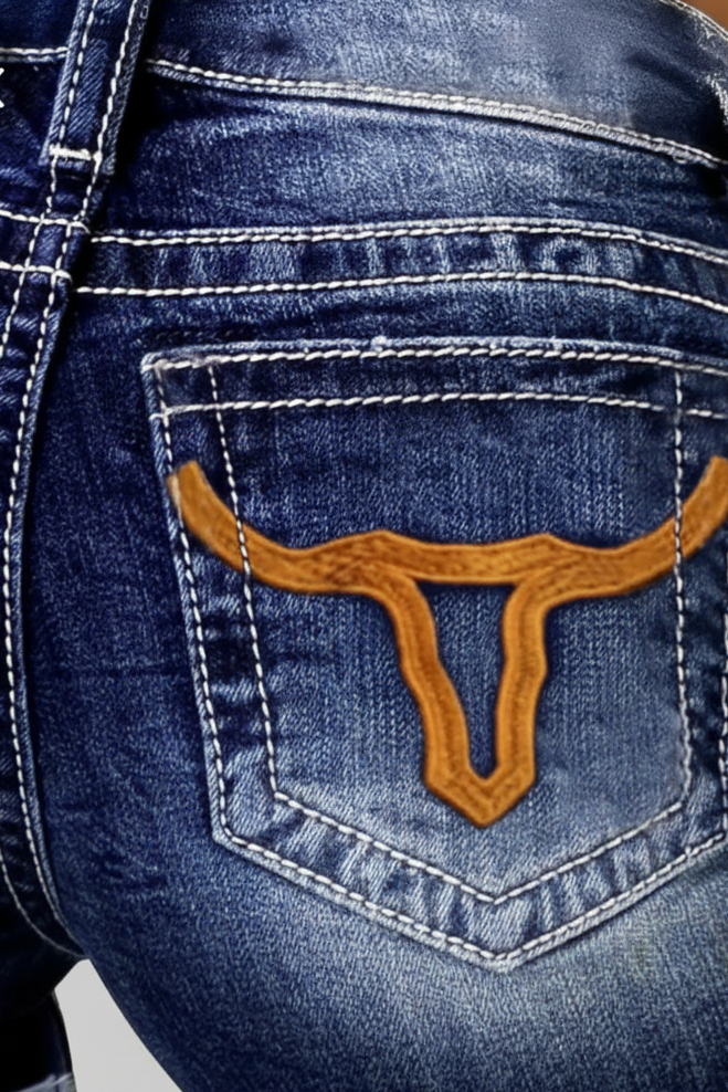 UT Hook'em Horns Jean Shorts