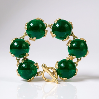 Green And Gold Bracelet
