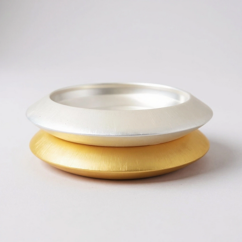 Silver and Gold Bangle