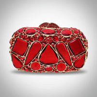 Red Crystal Clutch