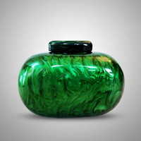 Green Resin Clutch