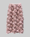 Pink 3D Flower Skirt